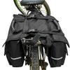 ArQray 35L Bike Rear Panniers Bag Bicycle Commuting Waterproof Saddle Bags Trunk Saddle Double Cycle Storage Bag (Color : Black, Size : 35L) view 2