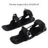 Mini Short Ski Skates, Easy to Fit into Backpack, Mobility and Freedom Adjustable Short Mini Ski Skates for Snowboard Skiing view 2