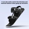 Mini Short Ski Skates, Easy to Fit into Backpack, Mobility and Freedom Adjustable Short Mini Ski Skates for Snowboard Skiing view 4