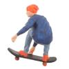 EXCEART Mini People Figurines Mini Trains Architectural 1:64 Scale People Tiny Model Painted Figures Figure Layout view 1