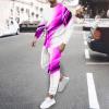 my recent orders placed by me men's tracksuits 9 pieces Men's Tracksuits Outfits Set 2 Piece Jogging Suits Casual Crewneck Pullover Sport Pants Running Sports Sweatsuit Purple 4X view 2