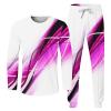 my recent orders placed by me men's tracksuits 9 pieces Men's Tracksuits Outfits Set 2 Piece Jogging Suits Casual Crewneck Pullover Sport Pants Running Sports Sweatsuit Purple 4X view 4