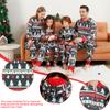 ANGELGGH Onesie Christmas Family Matching Pajamas Adult Couples Men PJs Hooded Women Novelty One-piece Sleepwear (Youth, 4-5T, Grey Stripe) view 4