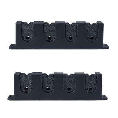 Portable Fishing Rod Rack Fishing Storage Holder Wall Mount For Garage Carp Cabin Basement Holds 3/4/6 Fishing Rods Holder For Bathrooms On Wall Stand Standing Toilet Travel Children Countertop