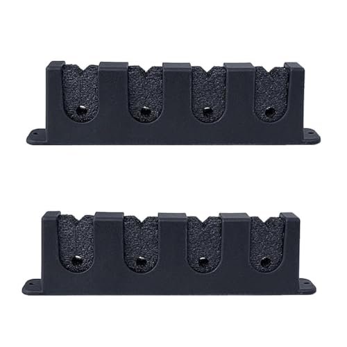 Portable Fishing Rod Rack Fishing Storage Holder Wall Mount For Garage Carp Cabin Basement Holds 3/4/6 Fishing Rods Holder For Bathrooms On Wall Stand Standing Toilet Travel Children Countertop