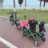 Stainless Steel Bike Trailer Coupler for Garden Cart, Portable Bike Trailer Hitch, Aviation Grade Thickened Aluminum, Suitable for Electric Vehicle view 3
