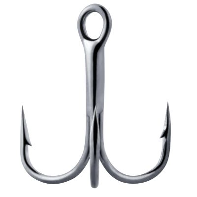 Dr.Fish 30 Pack Fishing Treble Hooks, #14-#6/0, Freshwater & Saltwater, Triple Fishing Hooks for Walleye Catfish Bass Fishing Replacment 2/0