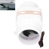 12V Air Blower Fan, 4in 270CFM InLine Bilge Air Blower 12V High Airflow Anti Corrosion NMIB1-270-02 Marine Boat Accessory view 4