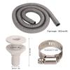 Bilge Pump Hose, Bilge Pump Installation Kit, 11/8in Dia Leakproof Thru Hull Fitting Bilge Pump Hose for Marine Boat Bilge Pumps with 1-1/8 inch Outlet view 2