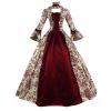 Halloween Costumes for Women Renaissance Dress Victorian Ball Gown Mediveal Rococo Royal Princess Queen Dress Outfit view 1