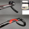 31.8mm diameter full carbon fiber handlebars for mountain bikes, bicycles, pedal bikes, mountaineering bikes, internally hollow drop handlebars,420mm view 4