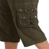 BEST SOUTH 3/4 Capri Long Cargo Shorts for Men Below Knee 18 Inches Pants Casual Hiking Work Outdoor with Pockets Olive Green 32 view 4