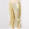 Agoky Kids Girls Sparkly Sequins Dance Pants Wide Leg Bell Bottoms Flared Trousers Hip Hop Jazz Disco Performance Costume Gold A 12-14 Years view 4
