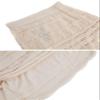 Leyoutx Women's Crochet Knitted Stretchy High Waist Hollow Out Lined Lace Maxi Skirt (X-Small, Beige) view 4