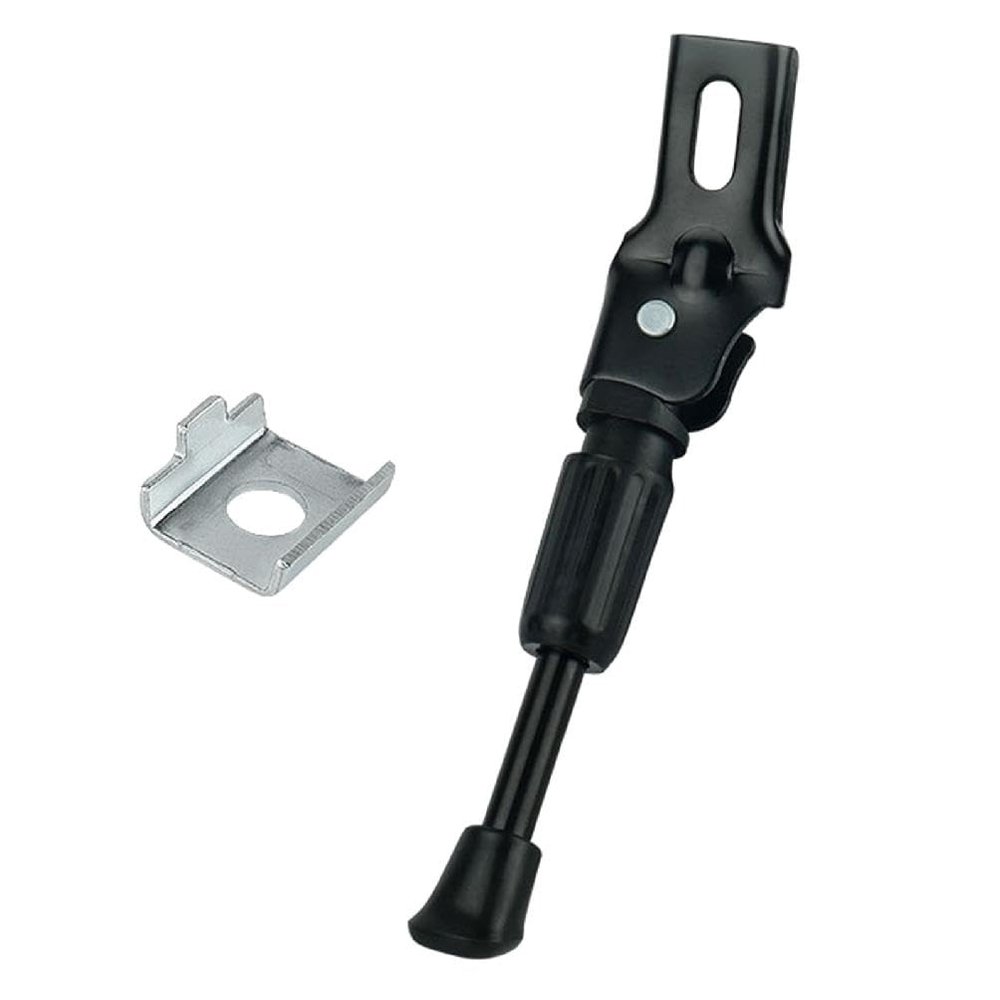 Bike Kickstand Kids Adjustable Rear Side Bicycles Stand Kickstand For 12In/14In/16In/18In/20In Mountain Bike Kick Stand Bike Kickstand For Kids Kids Bike Kickstand 12 Inch 14 Inch 16 Inch 18 Inch 20