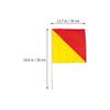2pcs Match Signal Flags Racing Conducting Flag Game Signal Hand Flags Referee Hand Referee Commanding Flag Waving Training Equipment view 2