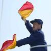 2pcs Match Signal Flags Racing Conducting Flag Game Signal Hand Flags Referee Hand Referee Commanding Flag Waving Training Equipment view 4