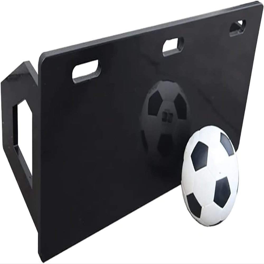 MOUNW Professional Soccer Rebound Board, Foldable Soccer Rebound Board Goalkeeper, with Adjustable Angle, Strong and Sturdy, for Football Skills Training