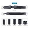 Bike Fender, Portable Bicycle Mudguard,Portable Adjustable Mountain Bike Front and Rear Mud Guard Fenders set, Bicycle Fender Mountain Road Bike Mudguard Set Front Rear Mud Guard Wings Compatible With view 2