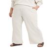 Hanes Women's Originals Palazzo Pants, Brushed Fleece Sweatpants, Flare Leg Pants, 28.5" view 1