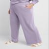 Hanes Women's Originals Palazzo Pants, Brushed Fleece Sweatpants, Flare Leg Pants, 28.5" view 3