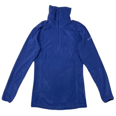 Columbia Women Arctic Air Half Zip Polar Fleece Pullover Jacket (US, Alpha, Large, Regular, Regular, Cobalt)