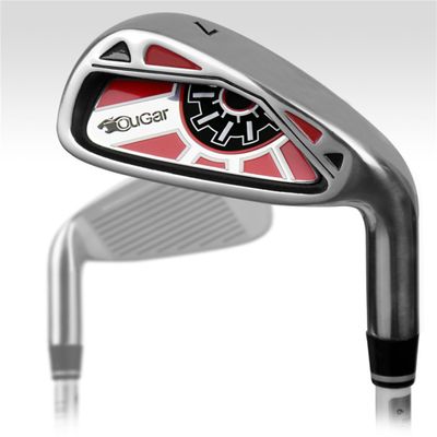 Golf Irons for Men and Women - Professional No. 7 Golf Club Iron with Stainless Steel/Carbon Shaft (with Carbon Shaft,Red)