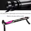 31.8mm diameter full carbon fiber handlebars for mountain bikes, bicycles, pedal bikes, mountaineering bikes, internally hollow drop handlebars,420mm view 2