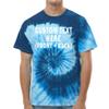 Custom Tie Dye Shirt for Men Women Add Your Text Personalized Casual T-Shirt Blue Ocean Large view 1