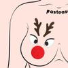 PASTEASE Holiday, New Years & Christmas Pasties - Nipple Covers - Cozy Lingerie Outfit Accessory | Latex Free & Made in USA (Reindeer Boob Kit) view 3