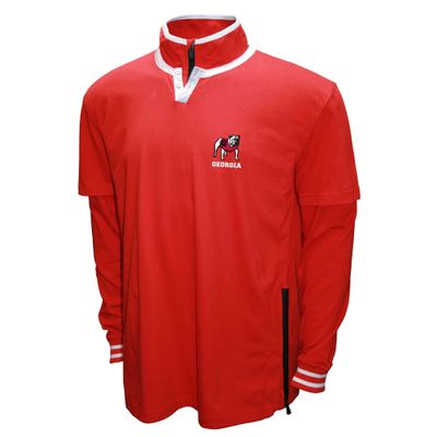 Franchise Club Mens College 3 in 1 Double Down Systems Jacket (Georgia, XXX-Large)
