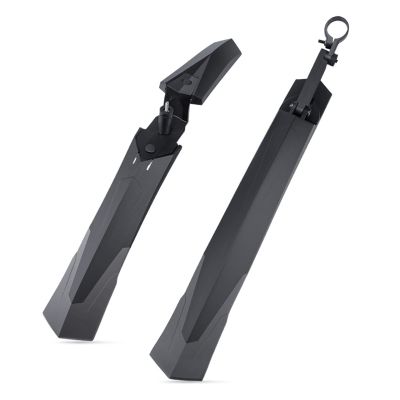 Bike Fender, Portable Bicycle Mudguard,Portable Adjustable Mountain Bike Front and Rear Mud Guard Fenders set, Bicycle Fender Mountain Road Bike Mudguard Set Front Rear Mud Guard Wings Compatible With