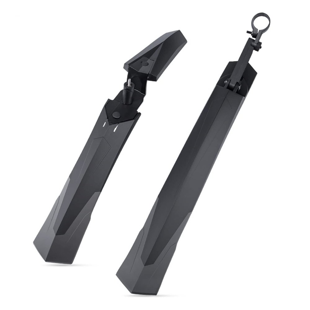 Bike Fender, Portable Bicycle Mudguard,Portable Adjustable Mountain Bike Front and Rear Mud Guard Fenders set, Bicycle Fender Mountain Road Bike Mudguard Set Front Rear Mud Guard Wings Compatible With