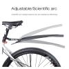 Bike Fender, Portable Bicycle Mudguard,Portable Adjustable Mountain Bike Front and Rear Mud Guard Fenders set, Bicycle Fender Mountain Road Bike Mudguard Set Front Rear Mud Guard Wings Compatible With view 4