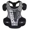 STX Shield 200 Lacrosse Goalie Chest Protector, Black/Gray, Large view 1