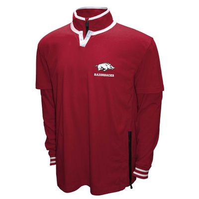 Franchise Club Mens College 3 in 1 Double Down Systems Jacket (Arkansas, XX-Large)