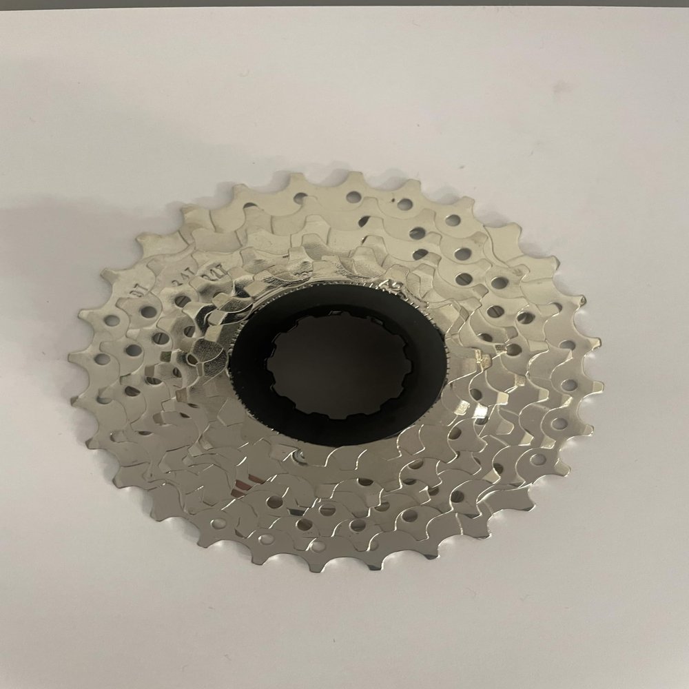 Accessoriez 8 Speed Cassette 11-28T Nickel Plated