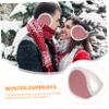 Amosfun 3pcs Warm Plush Ear Muffs for Women Girls Winter Outdoor Accessories Furry Earmuff Cover view 4