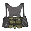 STX Stallion 200 Lacrosse Rib Pad, Black/Grey, Small view 1