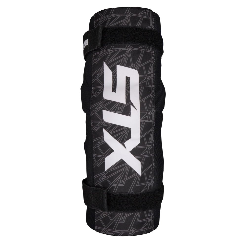 STX Stallion 75 Lacrosse Arm Pads Black/Gray, Extra Small