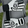 K-LO Goalkeeper Gloves: Savage Blackout Soccer Goalie Glove - White/Black Size 7 (Unisex, Youth & Adult Sizes) - Finger Spine Protection for All Five Fingers with Super Sticky Grip Palm view 3