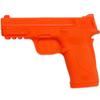 American Safety Props - Non-Functional Solid Polymer Holster Molding Gun Prop - (Natural) - Blaze Orange - U.S.A. Made - Compatible with S&W M&P Shield EZ 380 M2.0 view 1
