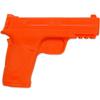 American Safety Props - Non-Functional Solid Polymer Holster Molding Gun Prop - (Natural) - Blaze Orange - U.S.A. Made - Compatible with S&W M&P Shield EZ 380 M2.0 view 2