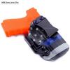 American Safety Props - Non-Functional Solid Polymer Holster Molding Gun Prop - (Natural) - Blaze Orange - U.S.A. Made - Compatible with S&W M&P Shield EZ 380 M2.0 view 4