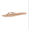 Havaianas Women's Slim Square Logo Metallic Flip Flops, Rose Gold, 7-8 Medium US view 1