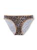 Happy Nation Comfy Cotton Bikini Underwear, Cheetah Print with Butterflies, Medium view 1
