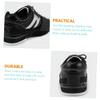 VANZACK 4pairs Bowling Shoe Covers Adjustable Elastic Band Lightweight Sliding Mat for Enhanced Grip Non-Slip Design Black Bowling Accessory for Smooth Gameplay view 2