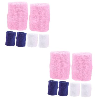 ABOOFAN 12pcs Boy Girl Sports Wrist Bands Breathable Sweatbands for Basketball Activities Soft Arm Protectors Moisture-wicking Design for Boys Girls