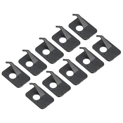 PATIKIL Arrow Rest, 12 Pack Plastic Adhesive Archery Arrow Support for Left Hand Compound Recurve Bow