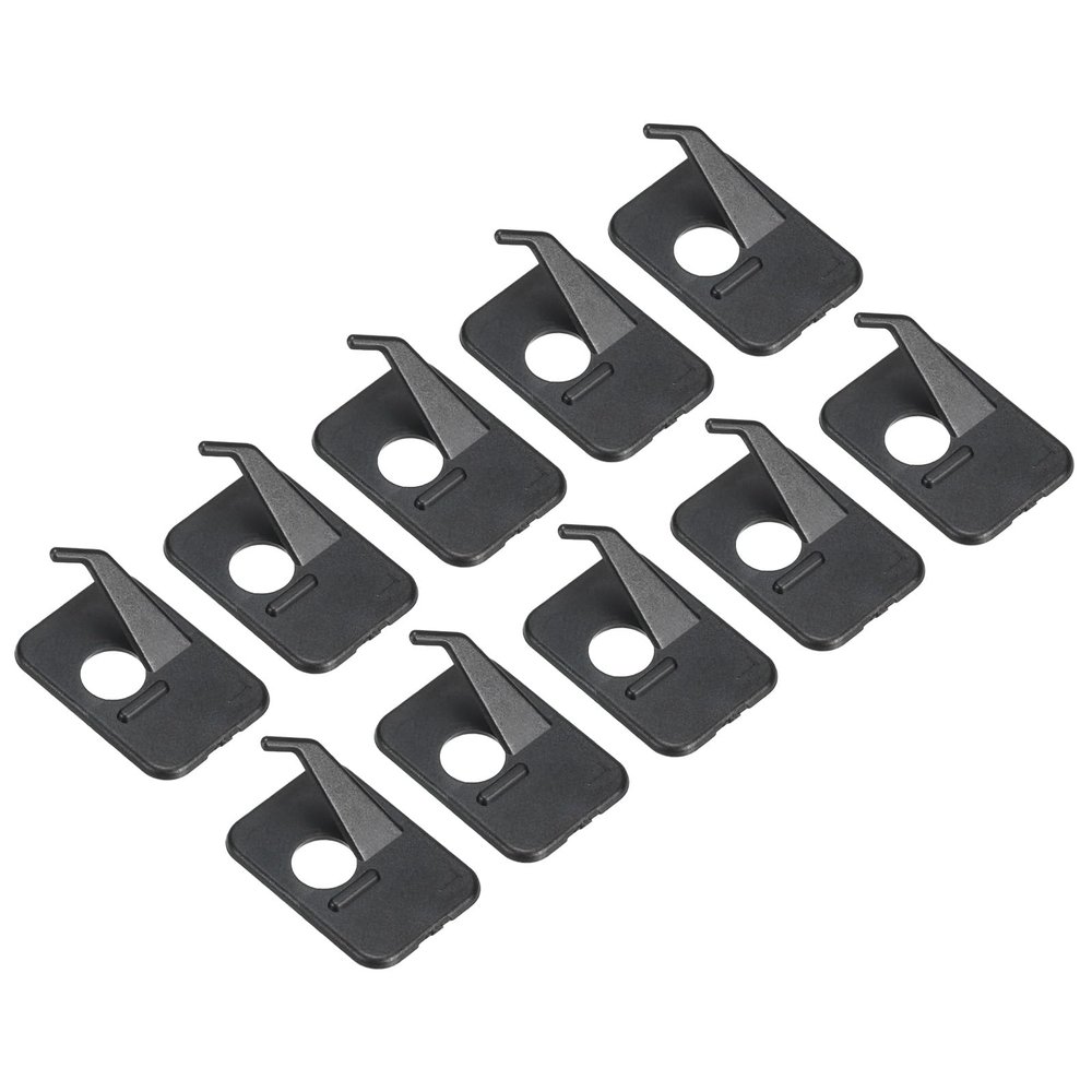 PATIKIL Arrow Rest, 12 Pack Plastic Adhesive Archery Arrow Support for Left Hand Compound Recurve Bow